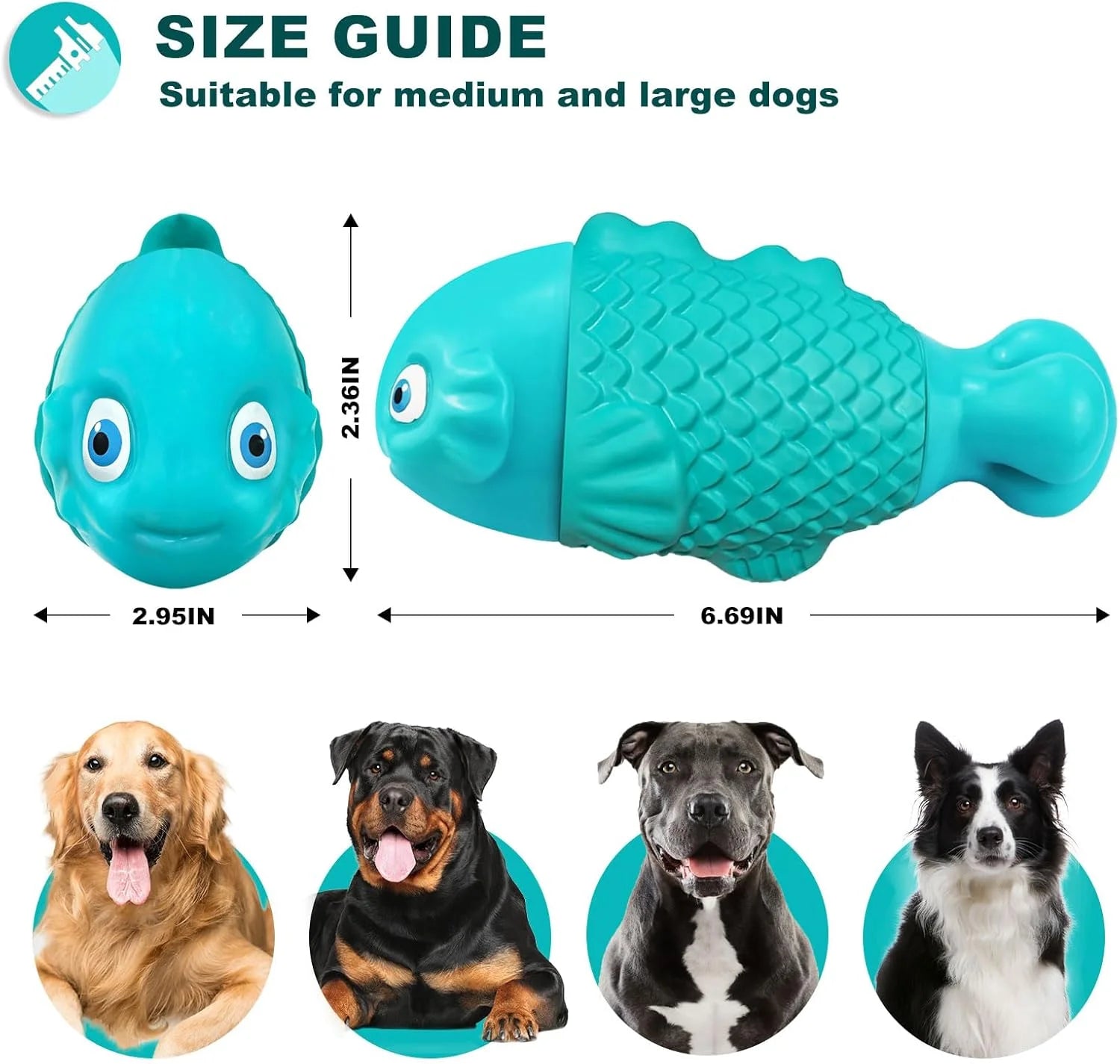 Dog Chew Toy Fish
